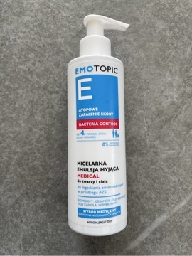 EMOTOPIC micelarna emulsja myjąca medical 190ml