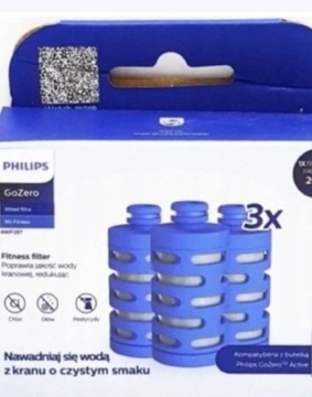 PHILIPS GoZero filtry do wody 200l  - 12 sztuk