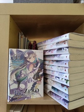 Re: Zero 1-12 light novel waneko