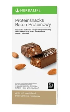 Baton proteinowy - waniliowo-migdałowy 14x35g