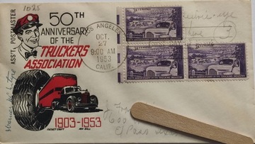 Koperty FDC 1953 USA