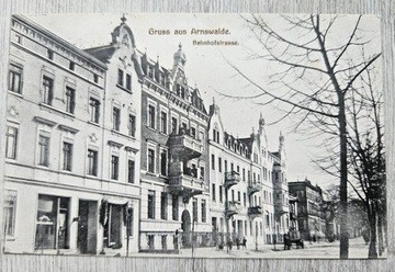 Choszczno.Arnswalde. Banhofstrasse.