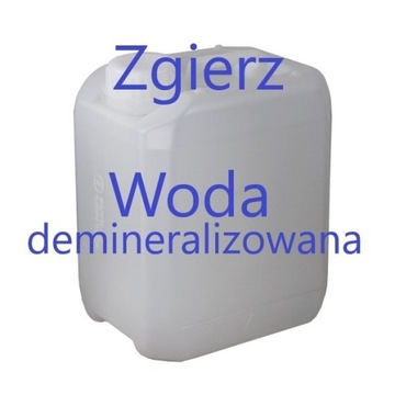 Woda demineralizowana 20 L 