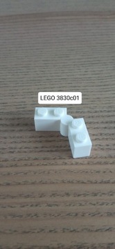 LEGO 3830c01 zawias 1x4 P59a biały 