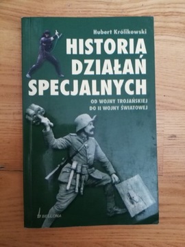 Hubert Królikowski, Historia działań specjalnych