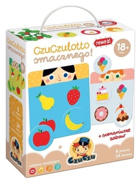 Smacznego! CzuCzulotto gra planszowa puzzle 18m+