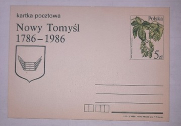 Kartka pocztowa Cp922 200 lat Nowego Tomyśla