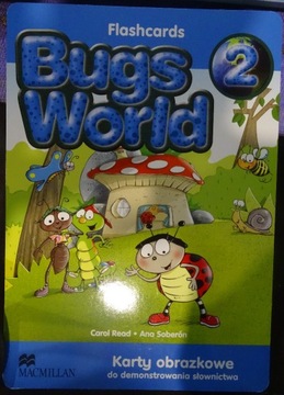 Bugs World 2 flashcards karty obrazkowe kl2, 61szt