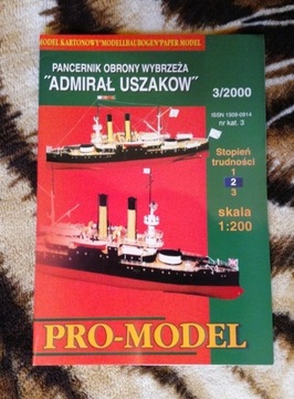 ADMIRAŁ USZAKOW+ METALOWE LUFY