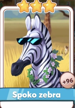 Spoko zebra Coin Master