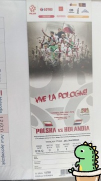 Polska - Holandia 2016 kolekcjonerski niezginany 