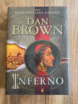 Inferno, Dan Brown, twarda okładka