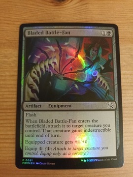 Bladed Battle-Fan Foil