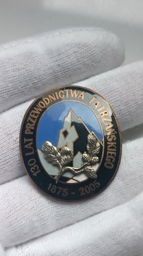 Odznaka 130 lat Przewodnictwa Tatrzańskiego 