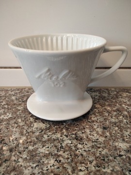 Porcelanowy drip zaparzacz do kawy MELITTA 102 