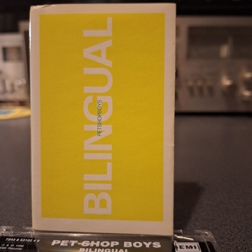 Pet shop Boys "Bilingual" kaseta magnetofonowa