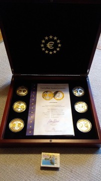 Euro wspólna waluta europa numizmaty