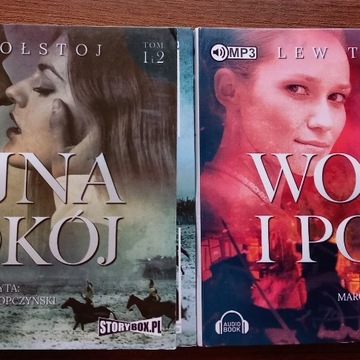 Wojna i Pokój T.1,2,3,4 Audiobook Lew Tołstoj