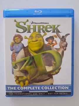 SHREK KOLEKCJA 1-4 [4BLU-RAY 2D+3D] Dubbing PL