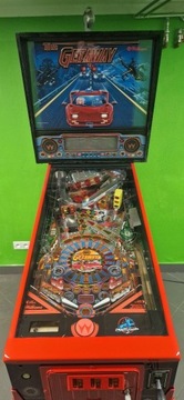 Flipper THE GETAWAY po renowacji (fliper, pinball)