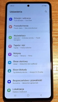 ORYGINAŁ wyświetlacz + bateria Samsung A52s 5G 