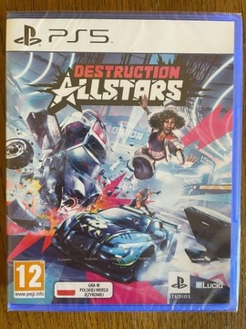 Gra Destruction AllStars PS5 NOWA ZAFOLIOWANA