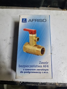 Zawór bezpieczeństwa AF4 Afriso, 3/4"