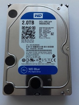 Dysk 2TB WD BLUE 3,5cala SATA III