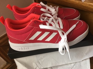 Buty sportowe Adidas 38 różowe Tensaur k fv9449  