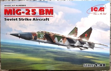 MiG-25 BM  skala 1/48  ICM