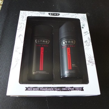 STR8 Red Code Zestaw dns 75ml + dezodorant 150ml