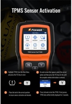 Foxwell T1000 TPMS Sensor Activation Reset Tool