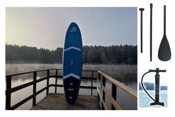 Deska SUP pompowana Paddle-Board wiosło+ pomp DEMO