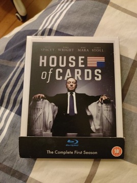 House of Cards Pierwszy Sezon Bluray bez pl