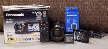 Kamera Panasonic HC-X900 3xMOS FullHD  + VBN260