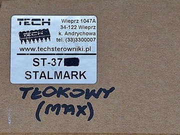 Sterownik Tech ST-37 tłokowe TAK ślimakowe NIE