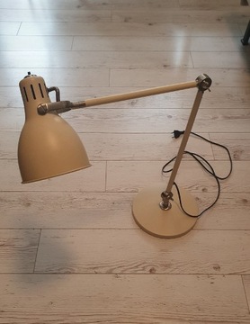 Lampa biurkowa IKEA ARÖD beżowa, unikat!