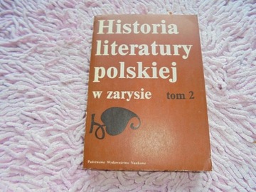 Historia literatury polskiej w zarysie, tom 2