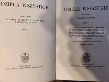 Juliusz Słowacki - Dzieła Wszystkie Tom 1-15 I-XV
