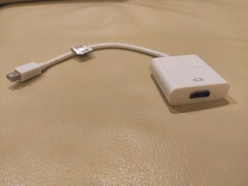 Adapter mini DisplayPort [M] > HDMI [F], biały