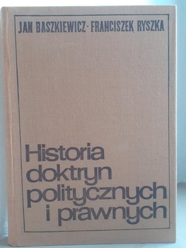 Historia doktryn politycznych i prawnych 