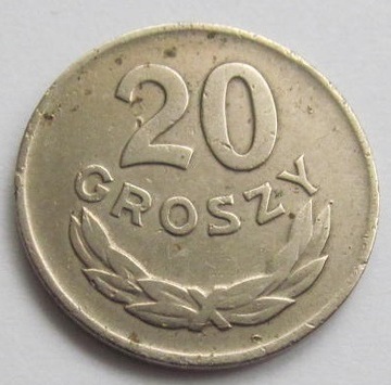 20 groszy miedzionikiel 1949 r.