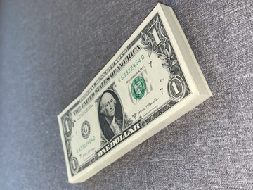 1dolar x 100 dolar banknot USA 2017