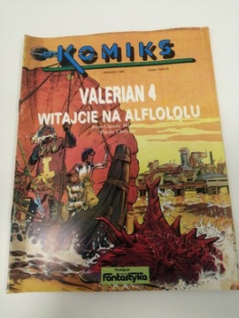 Komiks Zeszyt 9 Valerian 4 Witajcie na Alflololu