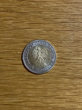 Moneta 5 zł 25 Lat Wolności 
