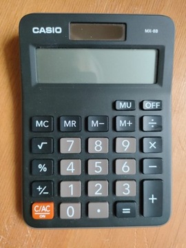 Kalkulator biurowy Casio MX-8B-BK