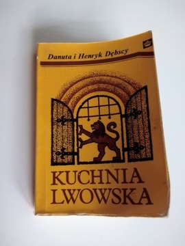 Książka KUCHNIA LWOWSKA D i H Dębscy używana 