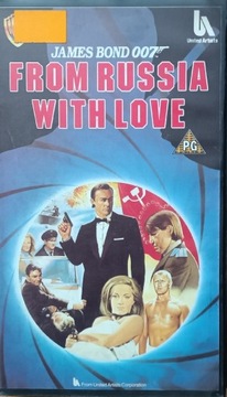 From Russia With Love  James Bond VHS 1 wydanie