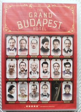 GRAND BUDAPEST HOTEL - DVD (FOLIA)