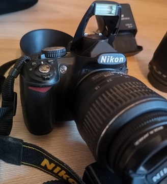Nikon d3100 zestaw 